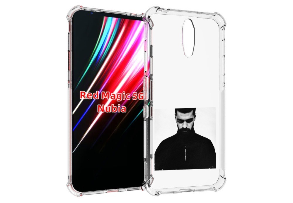 

Чехол MyPads Buster Keaton Miyagi мужской для ZTE Nubia Red Magic 1 5G, Прозрачный, Tocco