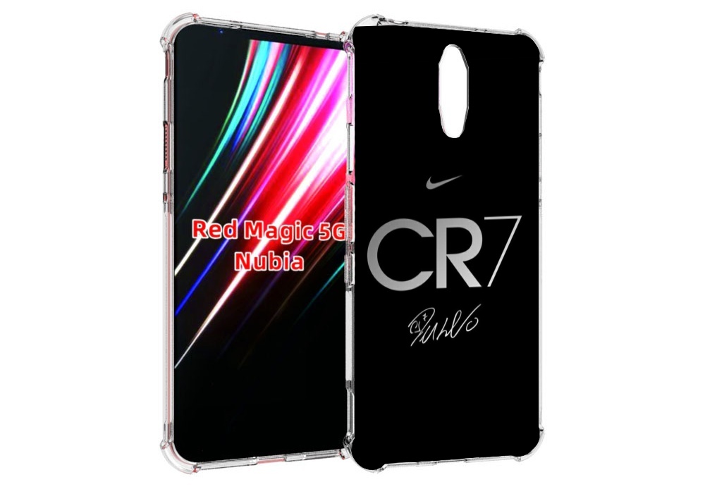 

Чехол MyPads CR7 для ZTE Nubia Red Magic 1 5G, Прозрачный, Tocco