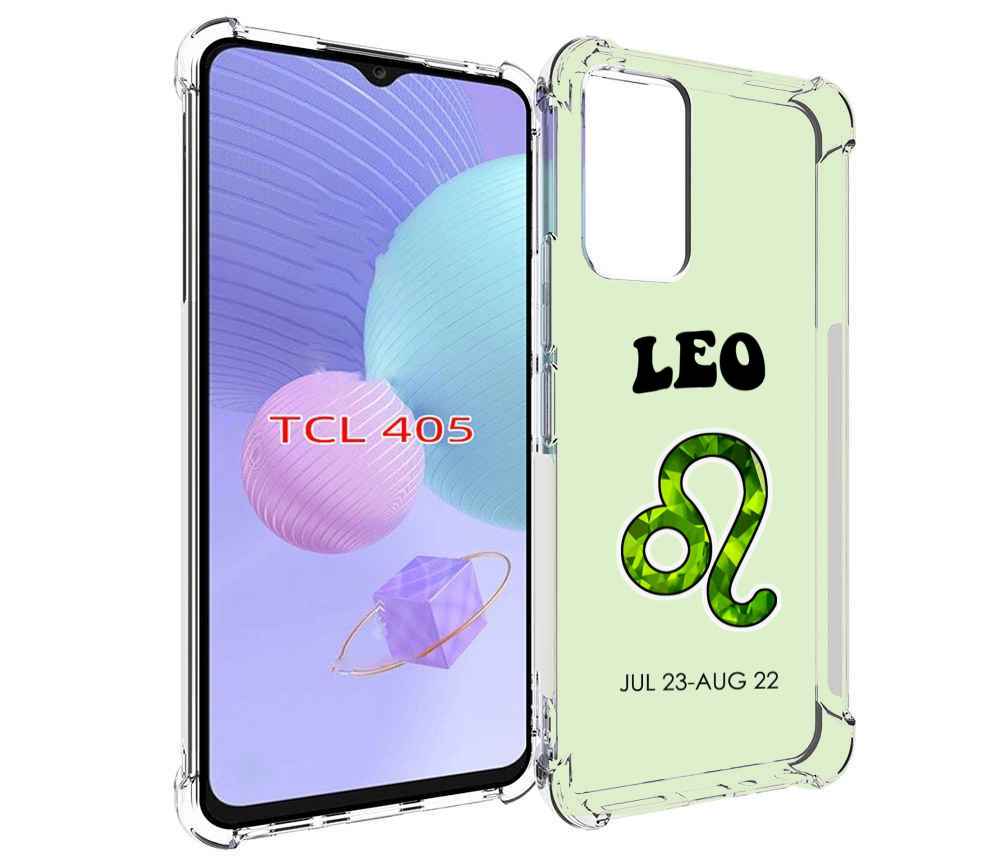 

Чехол MyPads знак зодиака лев 1 для TCL 405, Tocco
