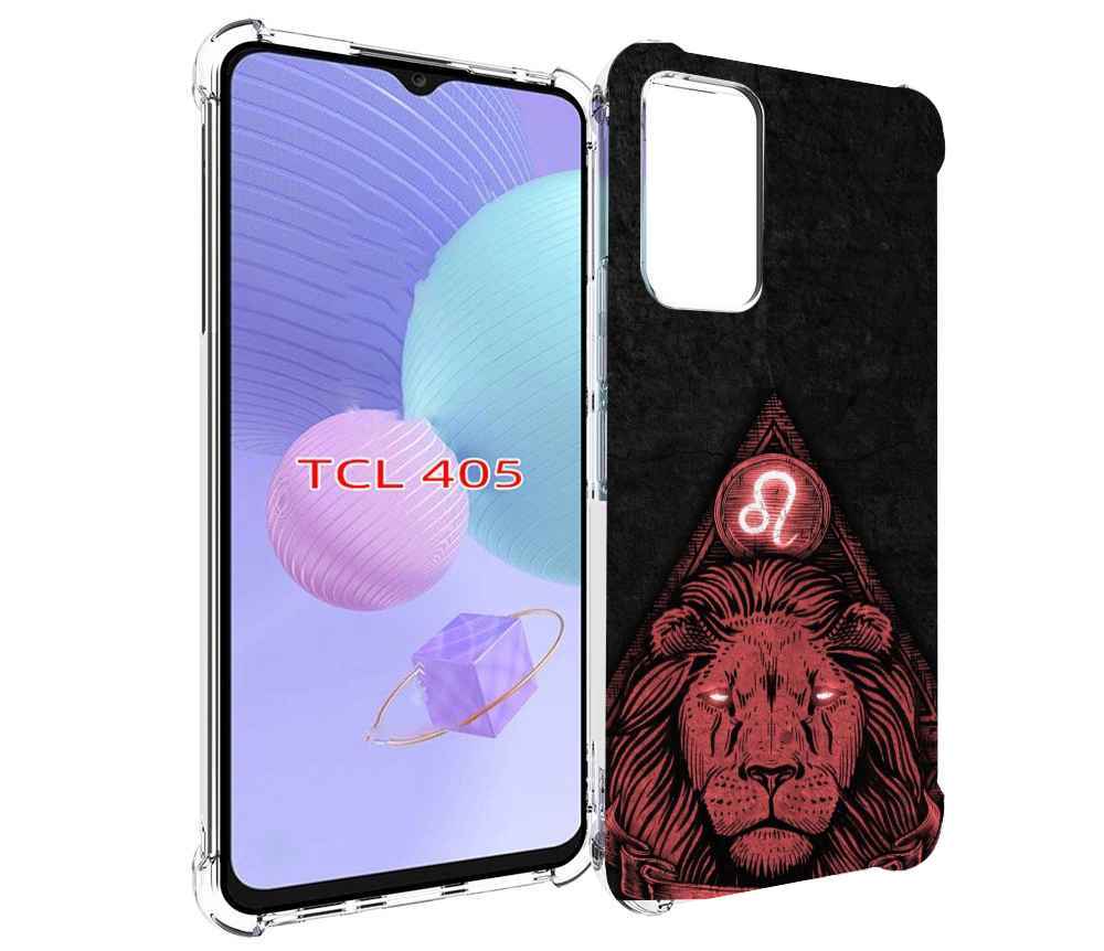 

Чехол MyPads знак зодиака лев 4 для TCL 405, Tocco