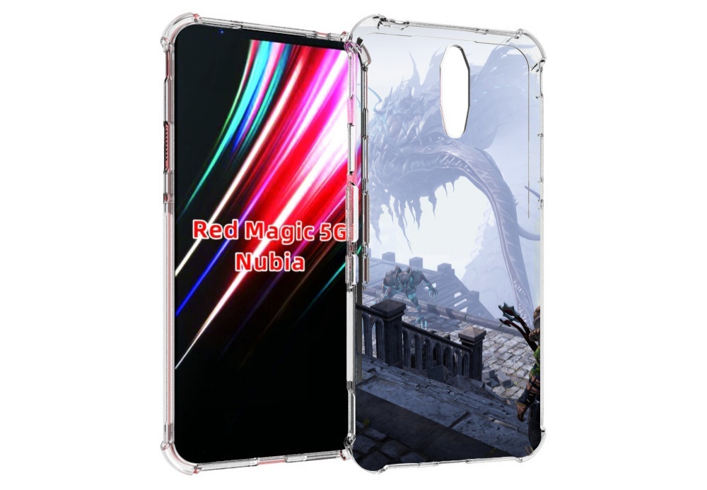 

Чехол MyPads Divinity Original Sin II для ZTE Nubia Red Magic 1 5G, Прозрачный, Tocco