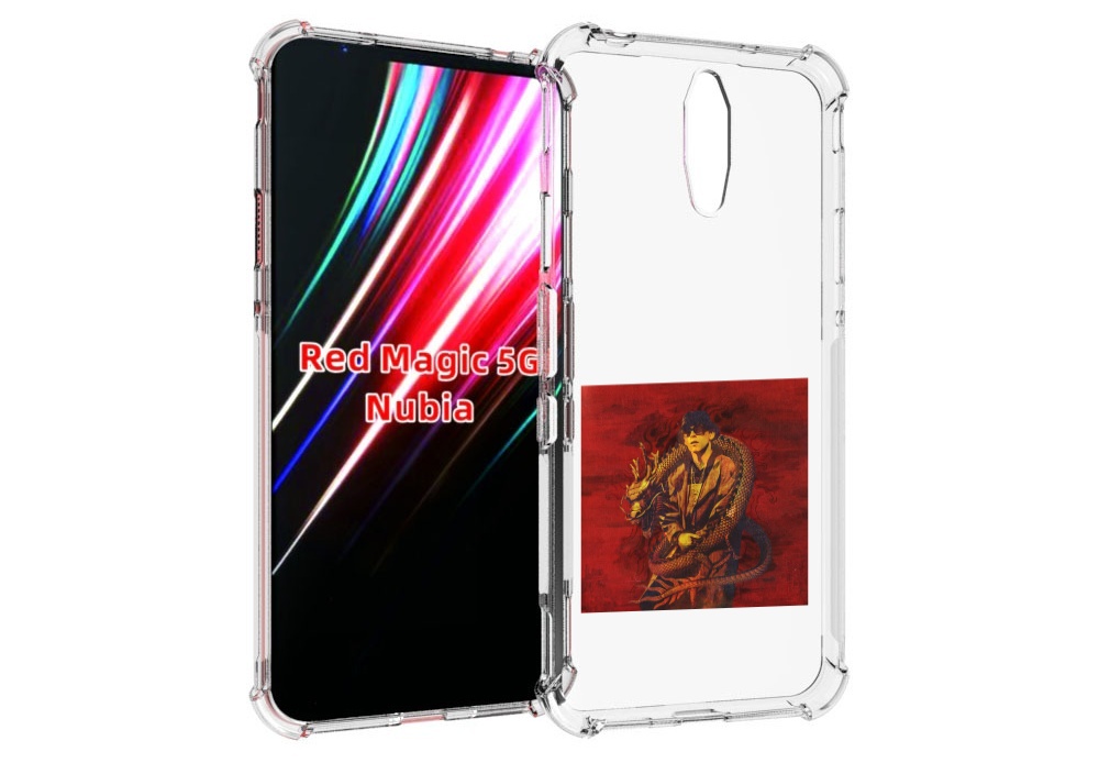 

Чехол MyPads Dragonborn Big Baby Tape для ZTE Nubia Red Magic 1 5G, Прозрачный, Tocco