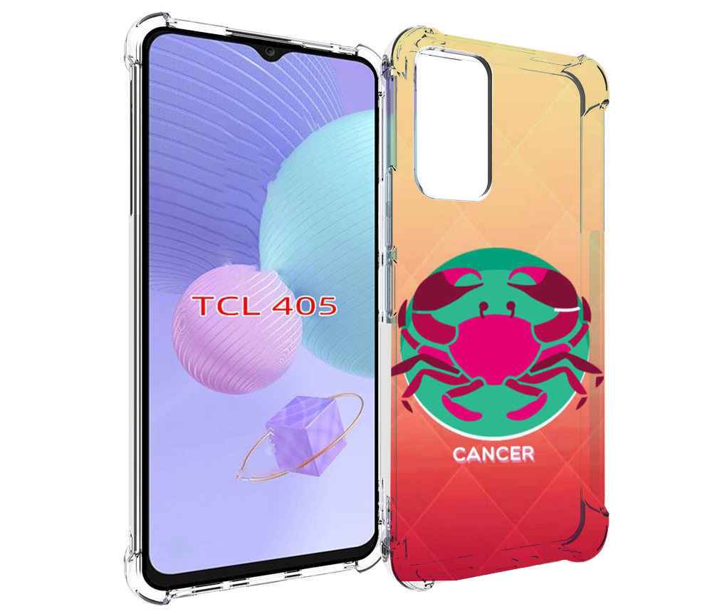 

Чехол MyPads знак зодиака рак 4 для TCL 405, Tocco