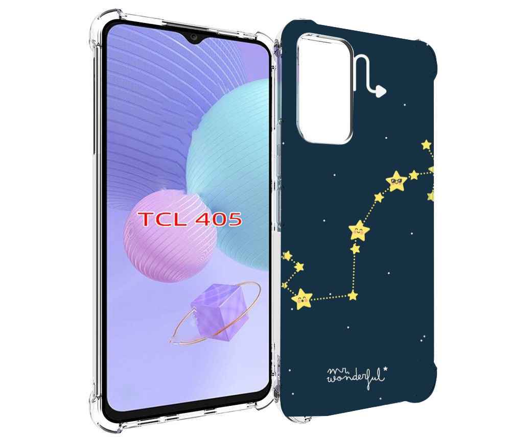 

Чехол MyPads знак зодиака скорпион 1 для TCL 405, Tocco
