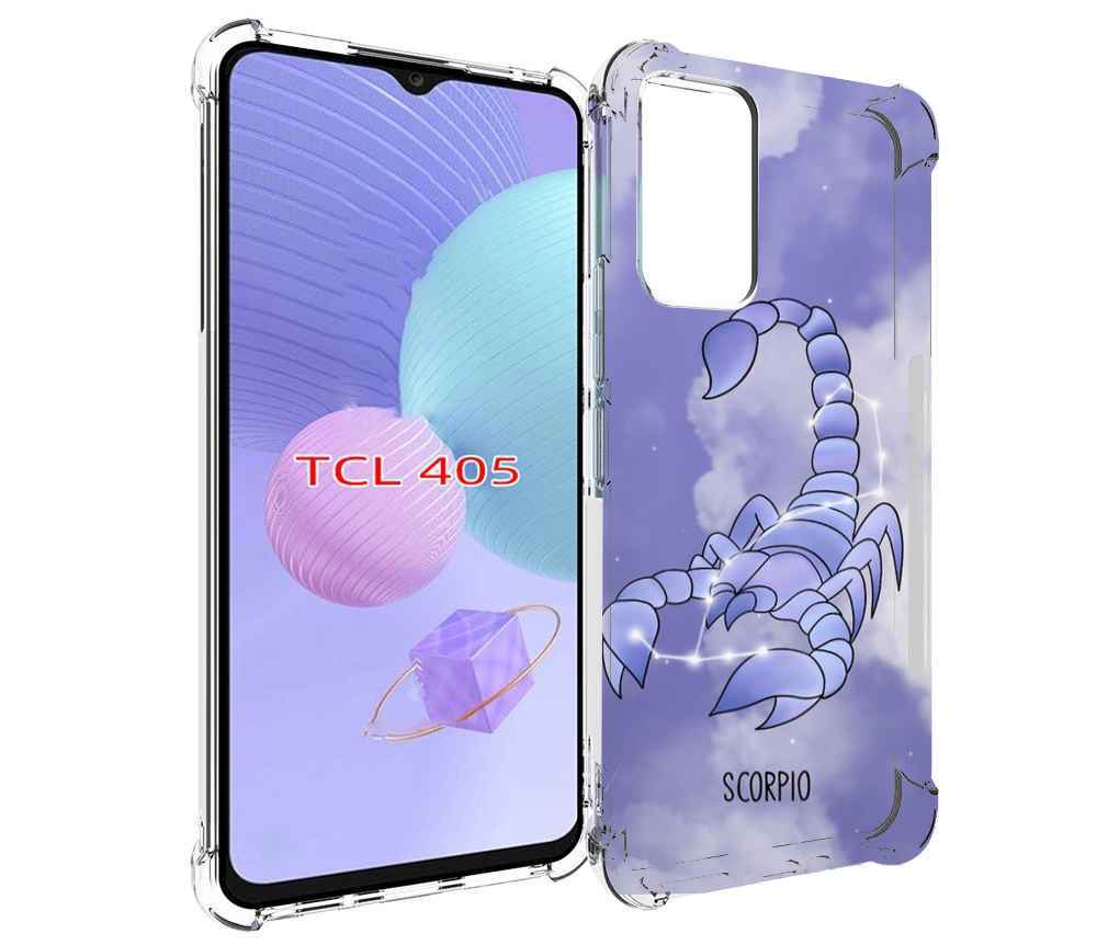 

Чехол MyPads знак зодиака скорпион 2 для TCL 405, Tocco