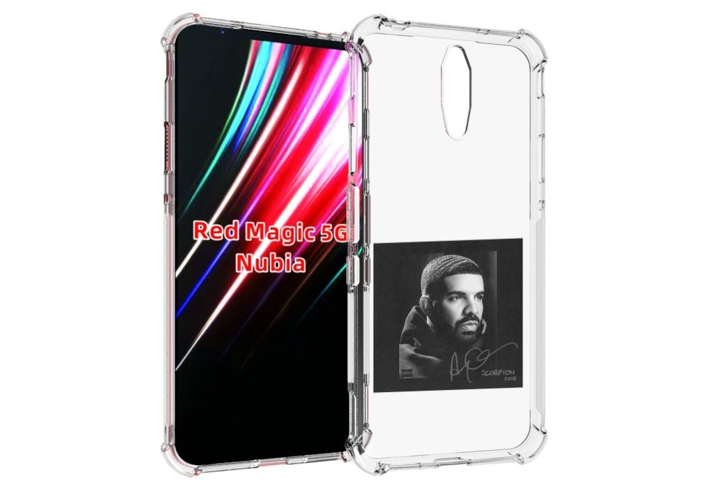 

Чехол MyPads Drake - Scorpion для ZTE Nubia Red Magic 1 5G, Прозрачный, Tocco