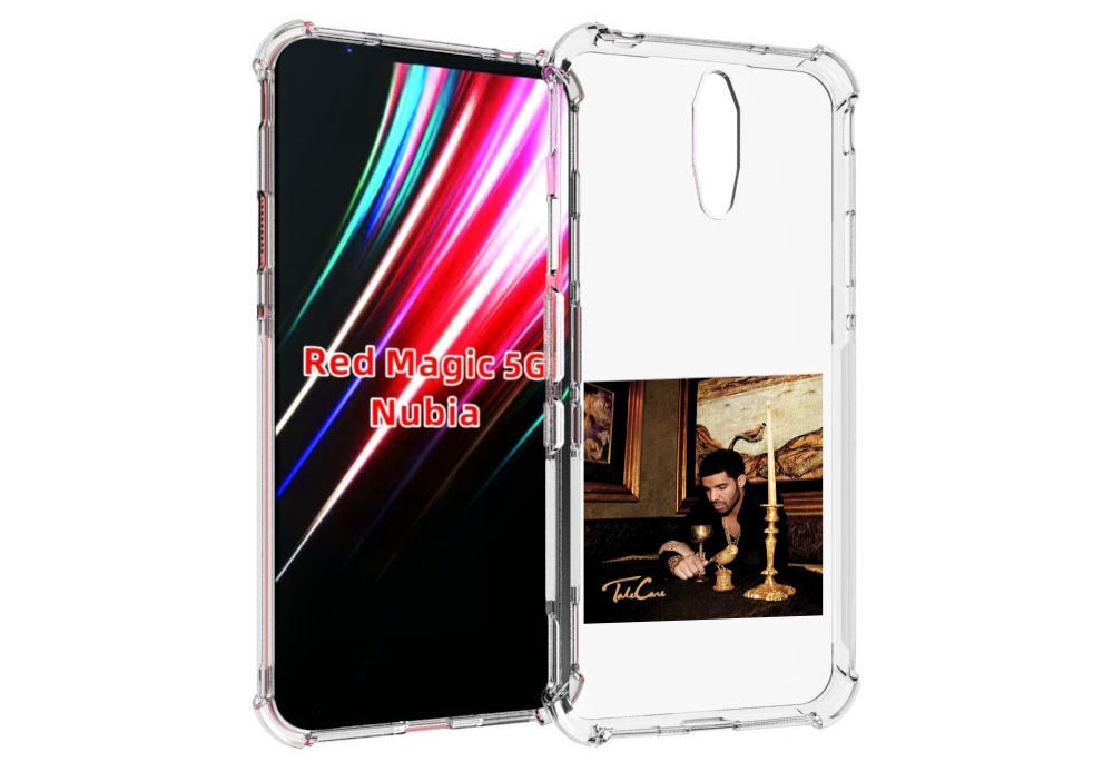 Чехол MyPads Drake - Take Care для ZTE Nubia Red Magic 1 5G