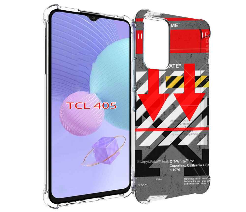 

Чехол MyPads знаки-логотипы для TCL 405, Tocco