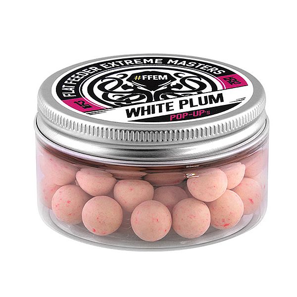 

Бойлы плавающие FFEM Baits Pop Up 12 мм White Plum 55 шт, Разноцветный, плавающие Pop Up