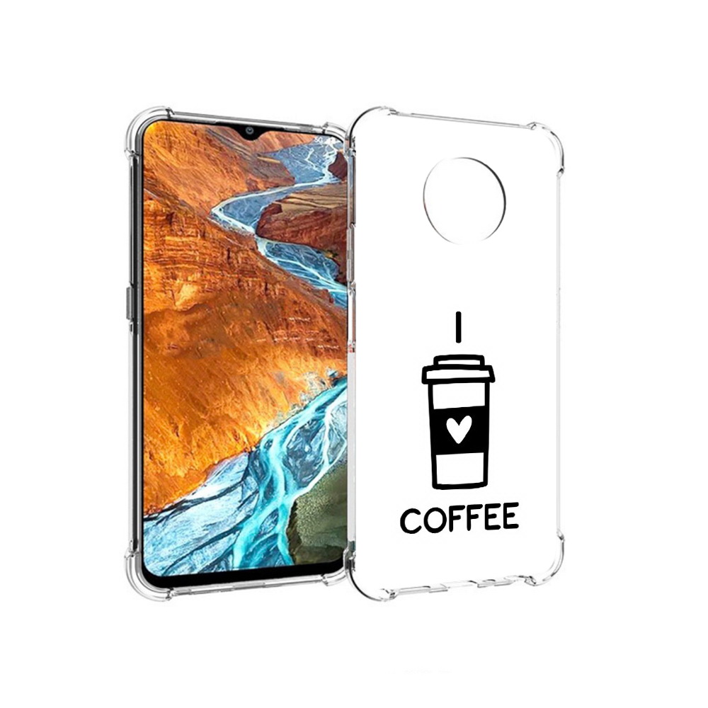 

Чехол MyPads Tocco для Nokia G300 Я люблю кофе (PT224563.108.206), Прозрачный, Tocco