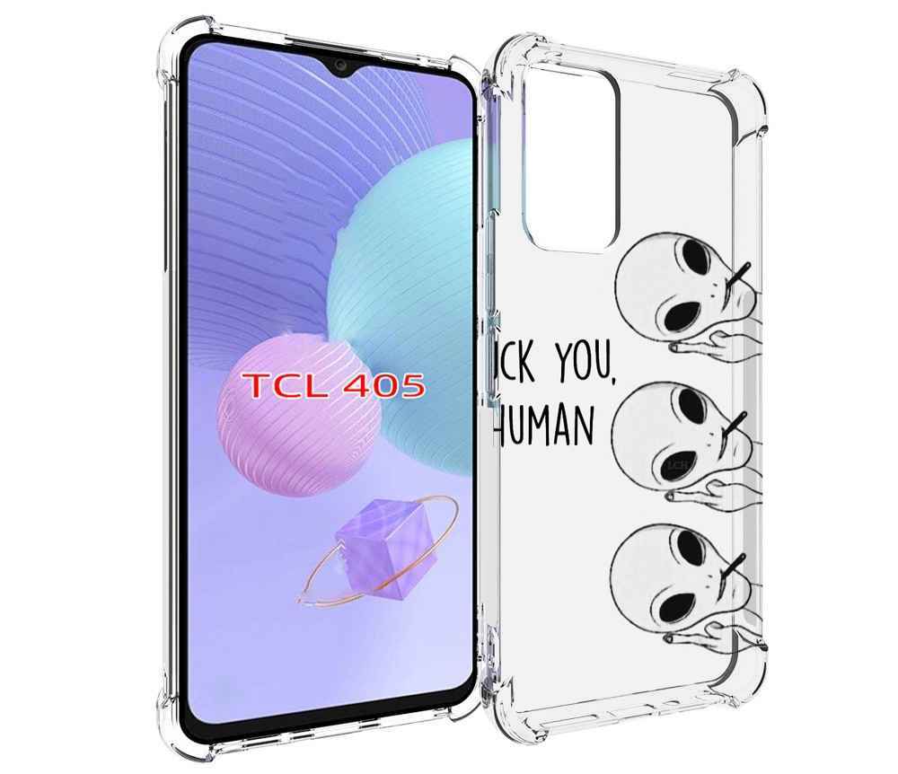 

Чехол MyPads инопланетяне для TCL 405, Tocco
