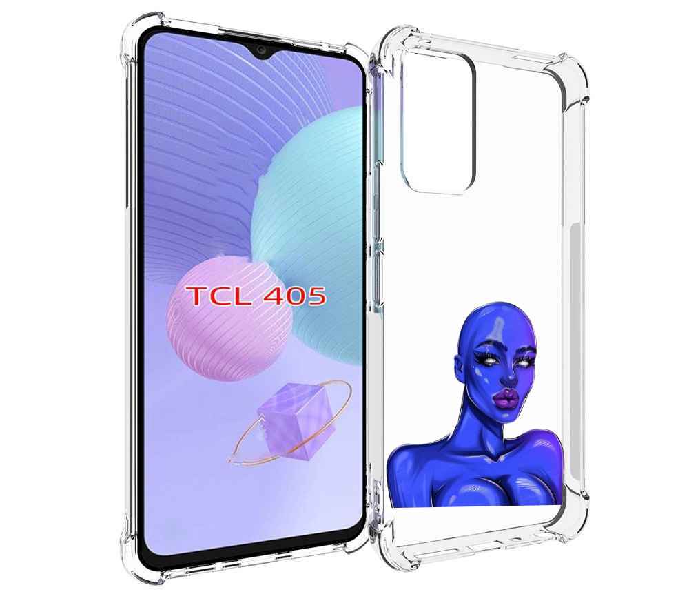 

Чехол MyPads инопланетянка для TCL 405, Tocco