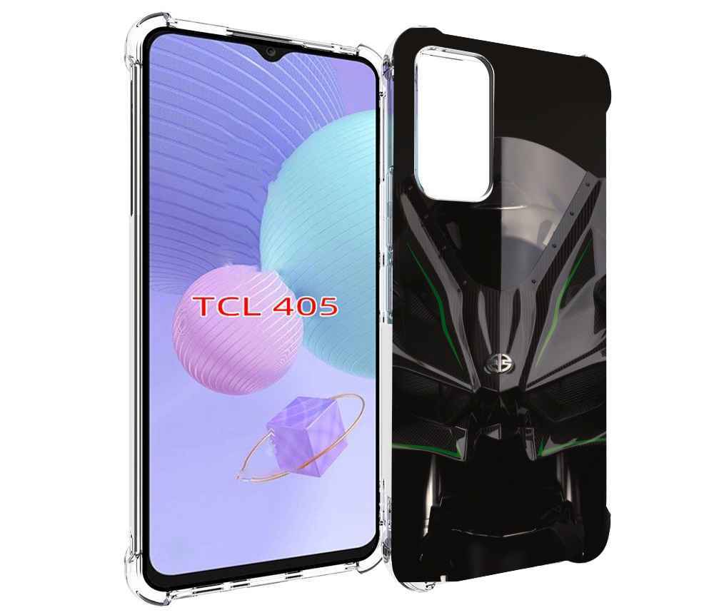 

Чехол MyPads кавасаки мото для TCL 405, Tocco