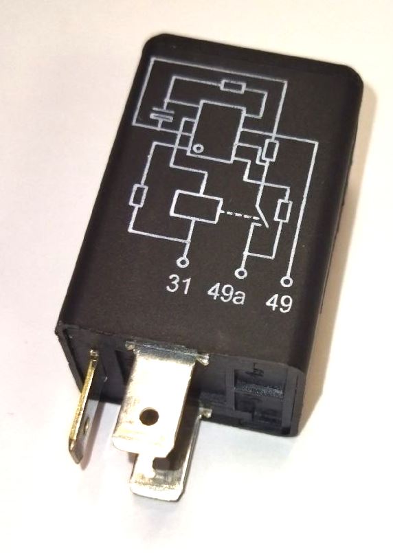 Реле поворота для а/м ГазЕЛЬ Бизнес и авар.сигн. (3 х контактное) 495.3747 01