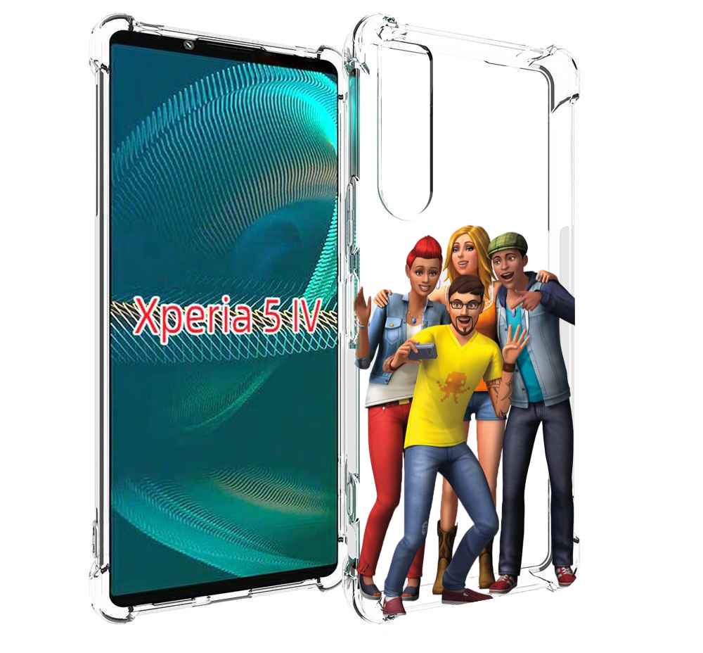 

Чехол MyPads sims для Sony Xperia 5 IV (5-4), Прозрачный, Tocco