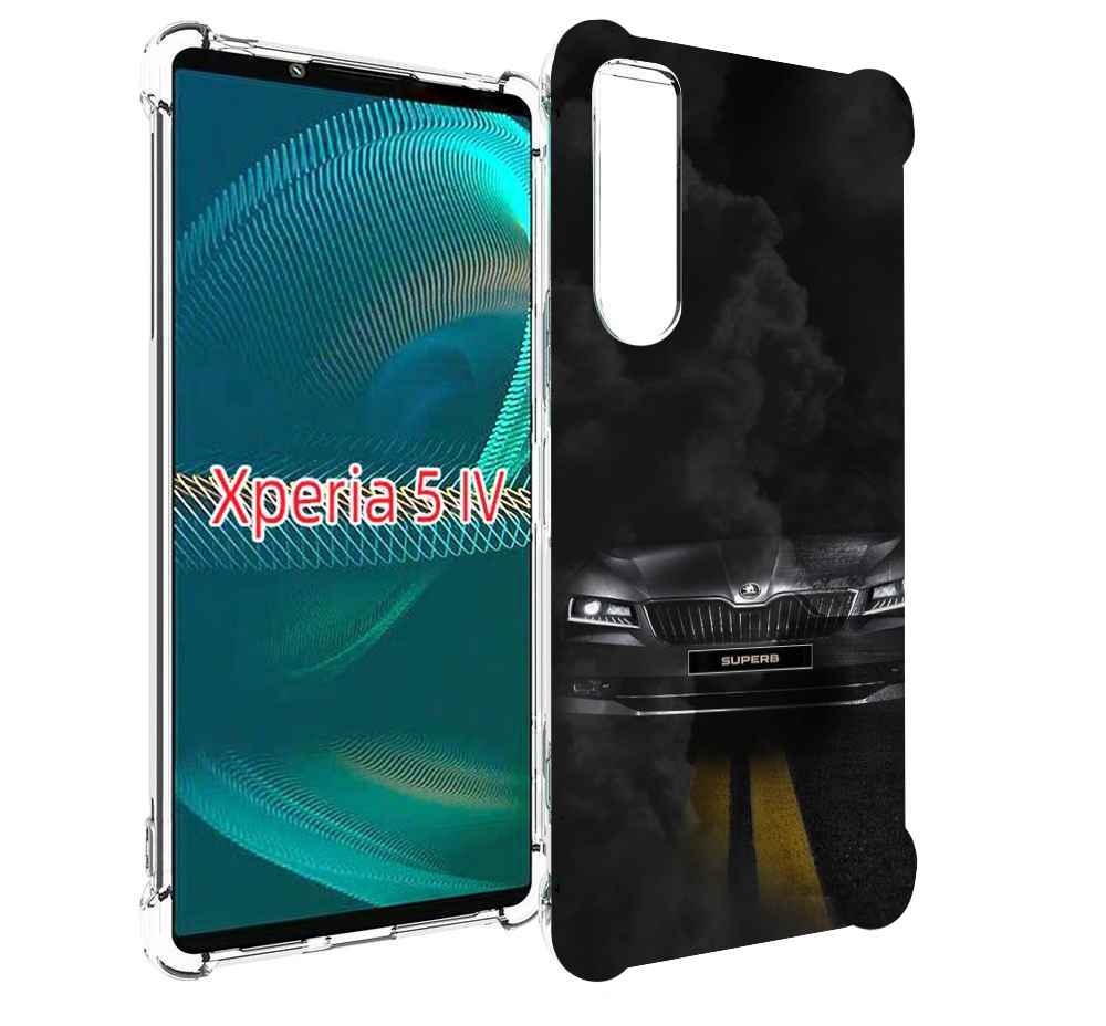 

Чехол MyPads skoda шкода 1 для Sony Xperia 5 IV (5-4), Прозрачный, Tocco