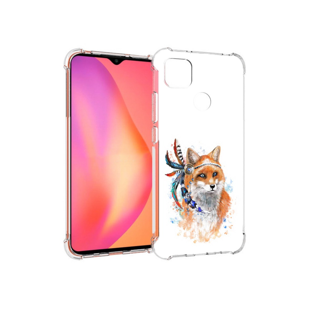 

Чехол MyPads Tocco для Xiaomi Redmi 9C инду лиса (PT152115.265.377), Прозрачный, Tocco