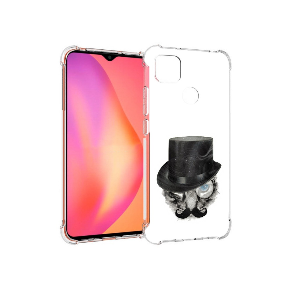 Чехол MyPads Tocco для Xiaomi Redmi 9C интелегентный кот (PT152115.265.378)