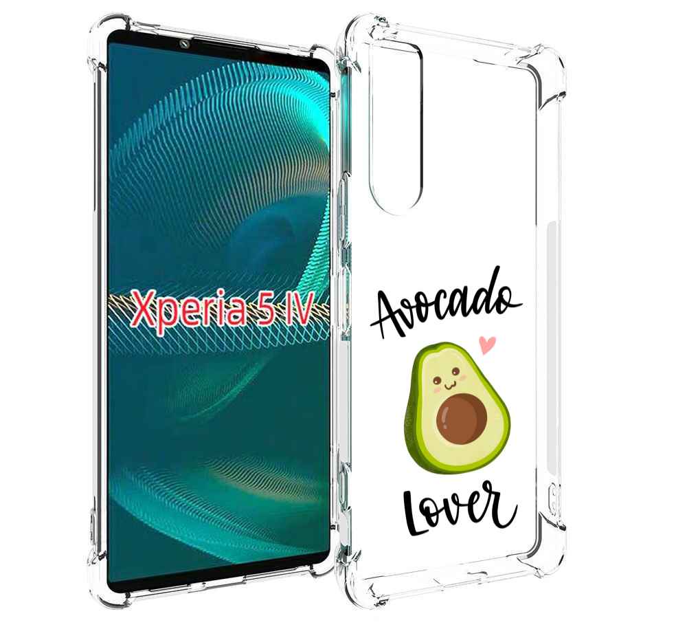 

Чехол MyPads Авокадо-любовь для Sony Xperia 5 IV (5-4), Прозрачный, Tocco