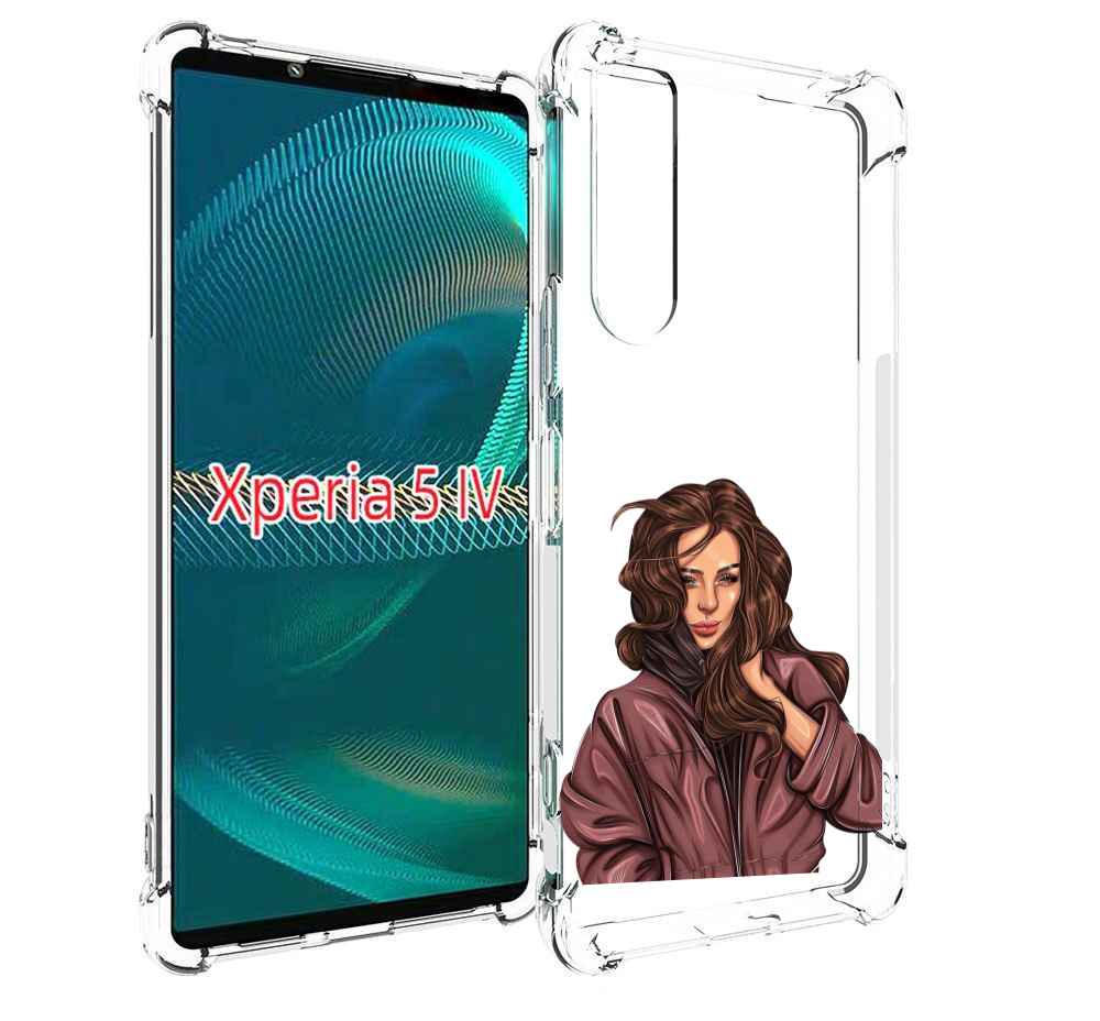 

Чехол MyPads Арт-рисунок-девушки для Sony Xperia 5 IV (5-4), Прозрачный, Tocco