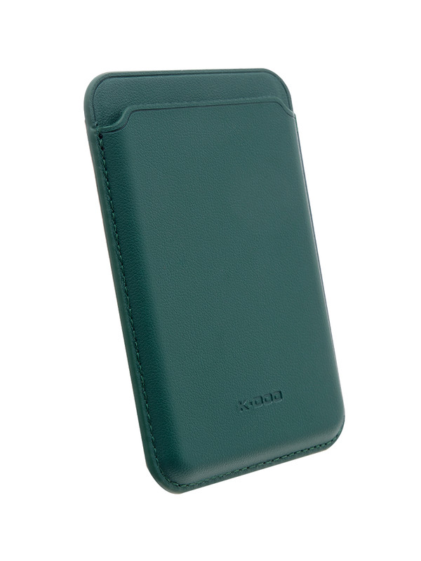 

Картхолдер Leather Co для Apple iPhone 13-Зелёный, Зеленый, Apple iPhone 13