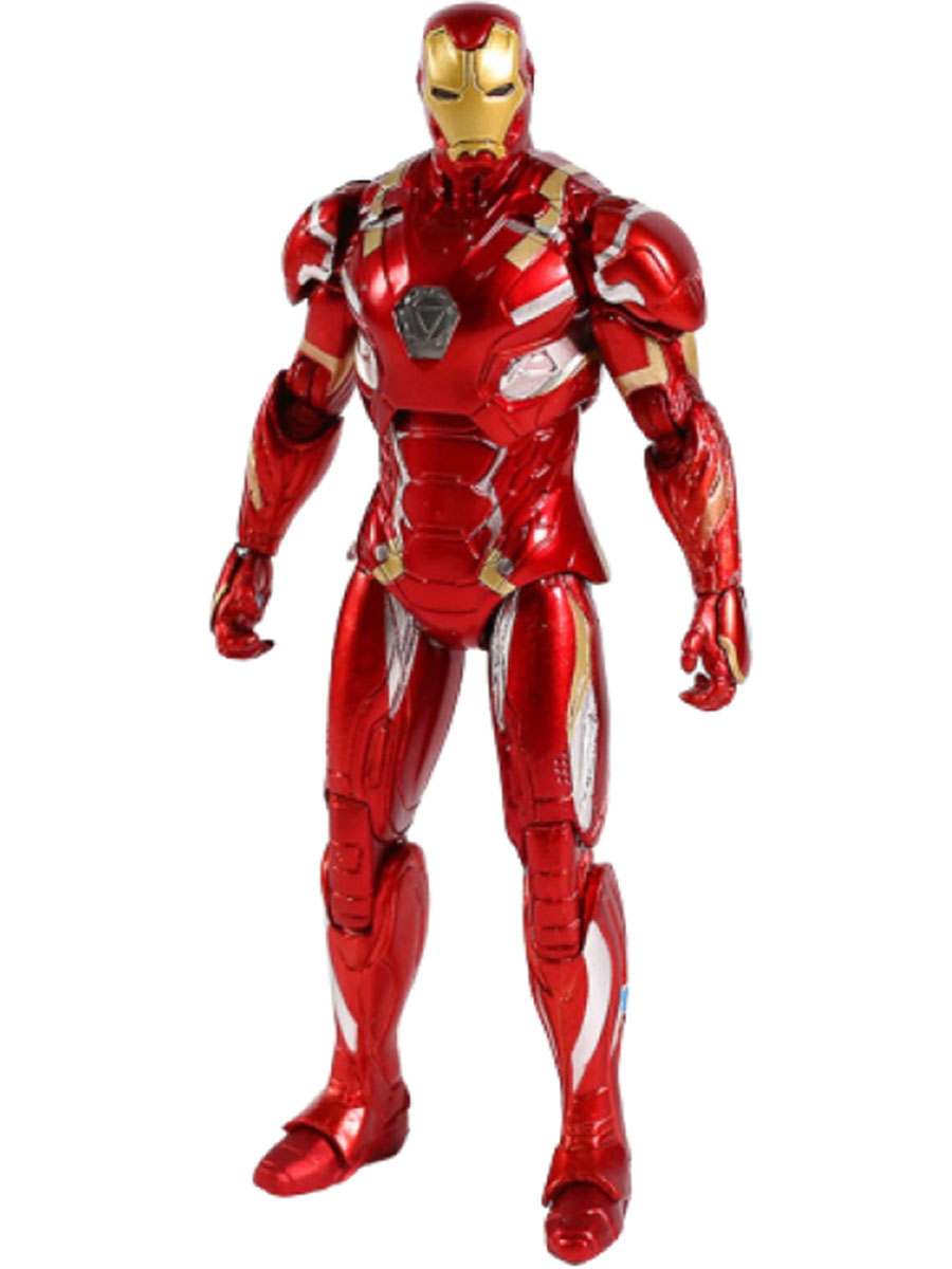 фото Фигурка starfriend железный человек со светом mark 46 iron man (подвижная, 18 см)