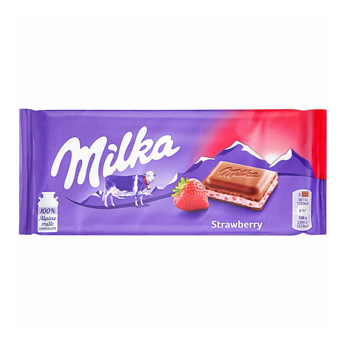 

Шоколад Milka Strawberry 100 г