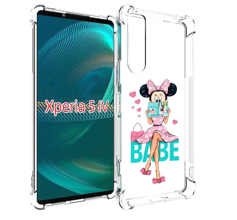 

Чехол MyPads Бейби-микки для Sony Xperia 5 IV (5-4), Прозрачный, Tocco