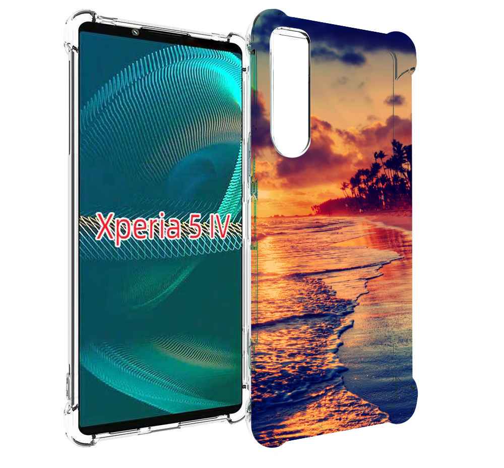 

Чехол MyPads Берег для Sony Xperia 5 IV (5-4), Прозрачный, Tocco