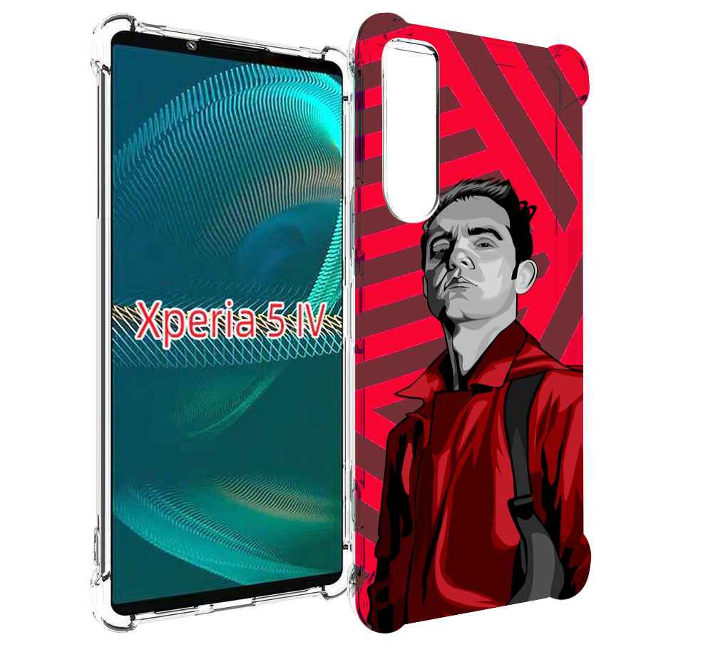 

Чехол MyPads Берлин-бумажный-дом для Sony Xperia 5 IV (5-4), Прозрачный, Tocco