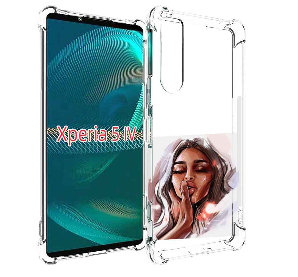 

Чехол MyPads Большие-губы женский для Sony Xperia 5 IV (5-4), Прозрачный, Tocco