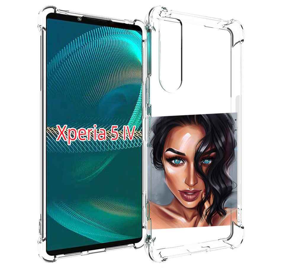 

Чехол MyPads Брюнетка для Sony Xperia 5 IV (5-4), Прозрачный, Tocco