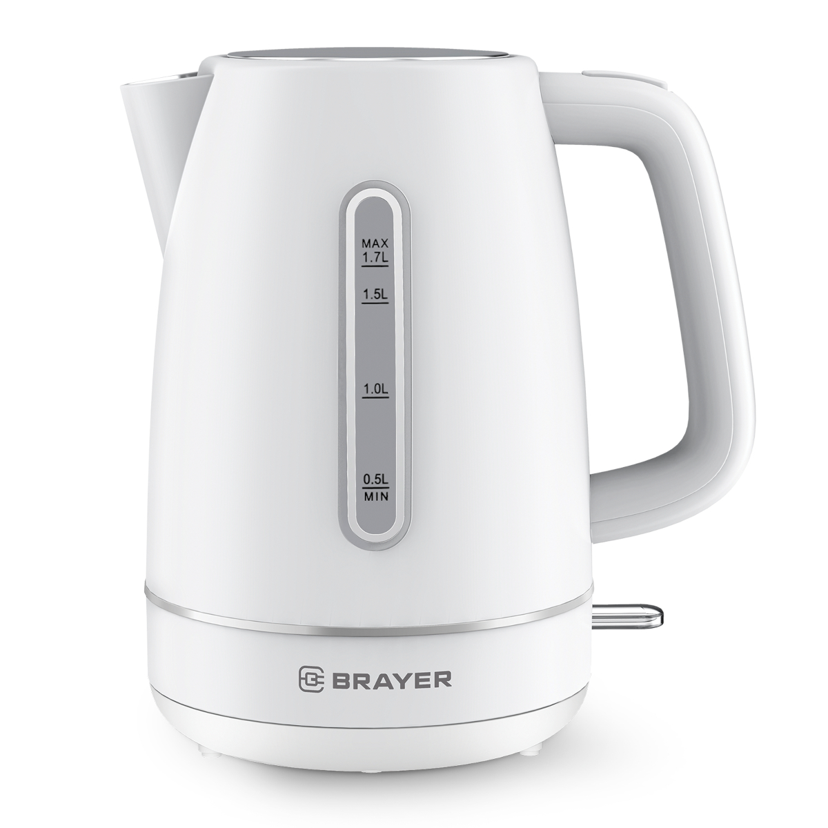 

Чайник электрический Brayer BR6103WH 1.7 л белый, BR6103WH