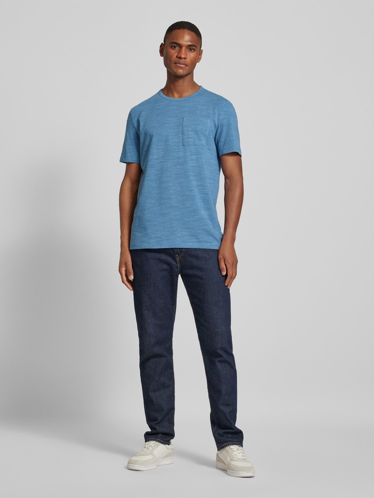 

Футболка мужская s.Oliver 2146624 синяя XXL, Синий, 2146624