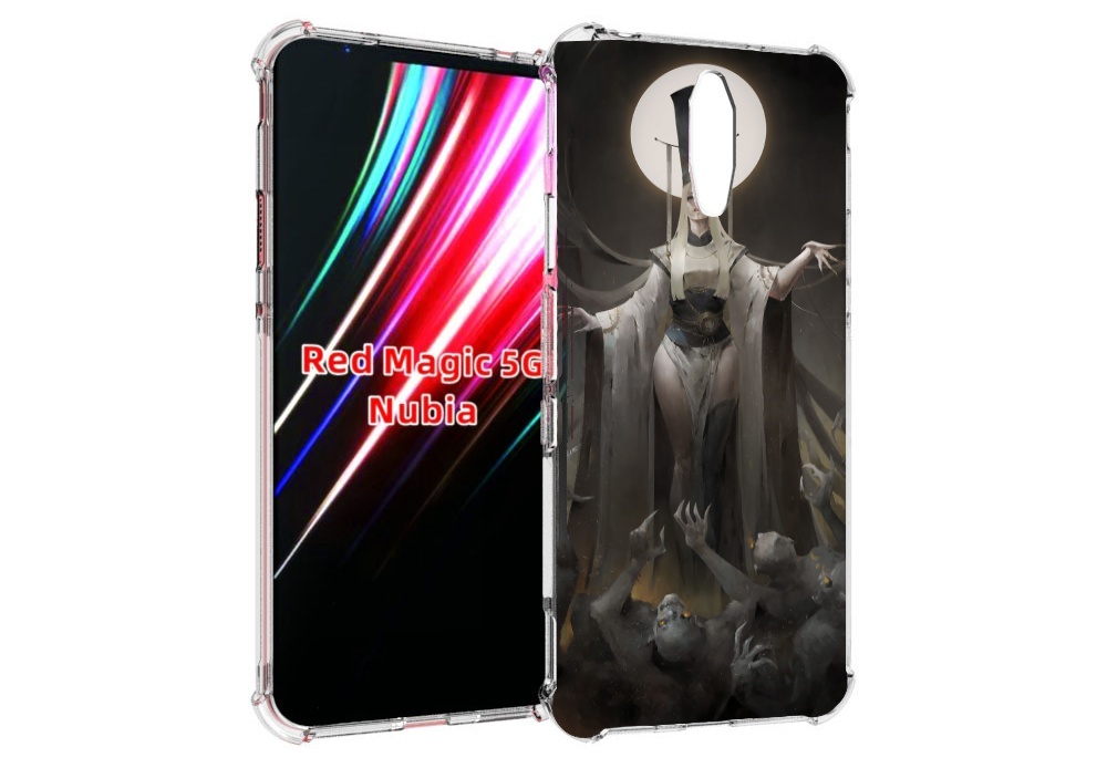 

Чехол MyPads Erfiorr — Fantasy Art Dimension для ZTE Nubia Red Magic 1 5G, Прозрачный, Tocco