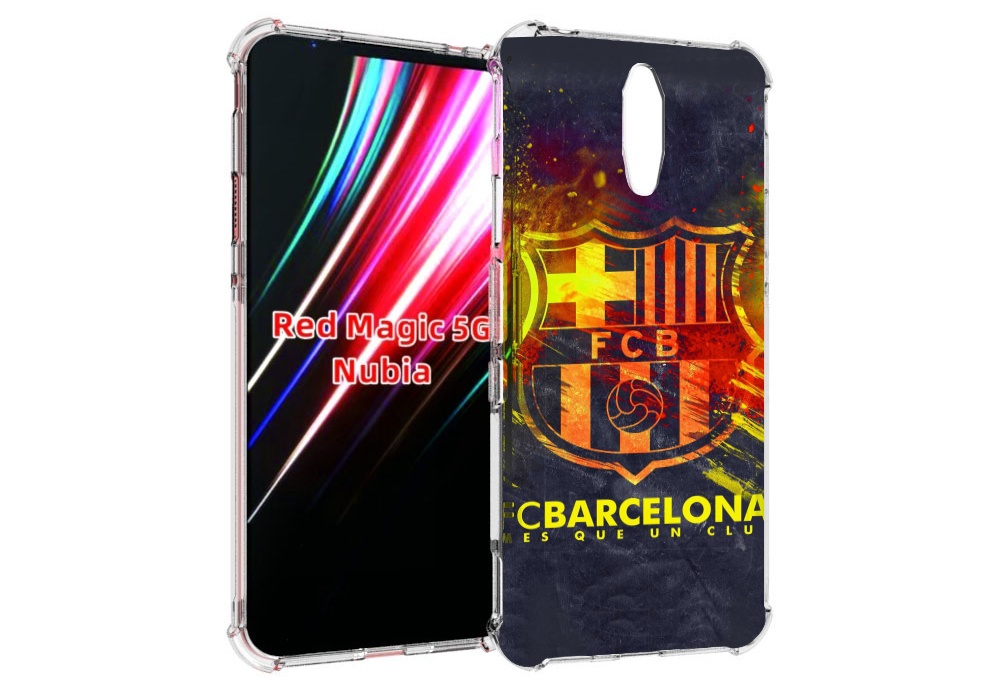 Чехол MyPads FC-Barcelona-Wallpaper-3 для ZTE Nubia Red Magic 1 5G