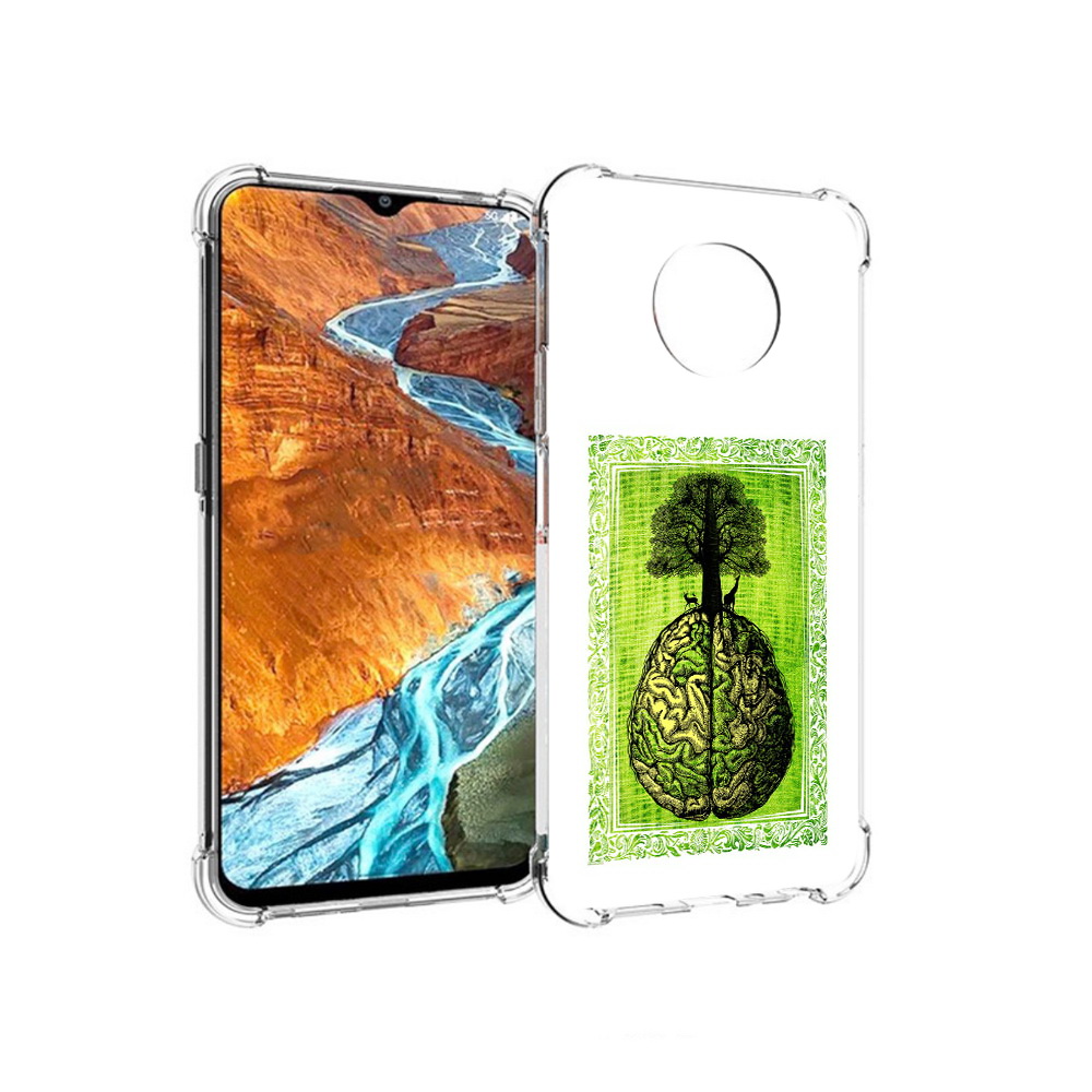 

Чехол MyPads Tocco для Nokia G300 абстракция здоровый мозг (PT224563.108.211), Прозрачный, Tocco