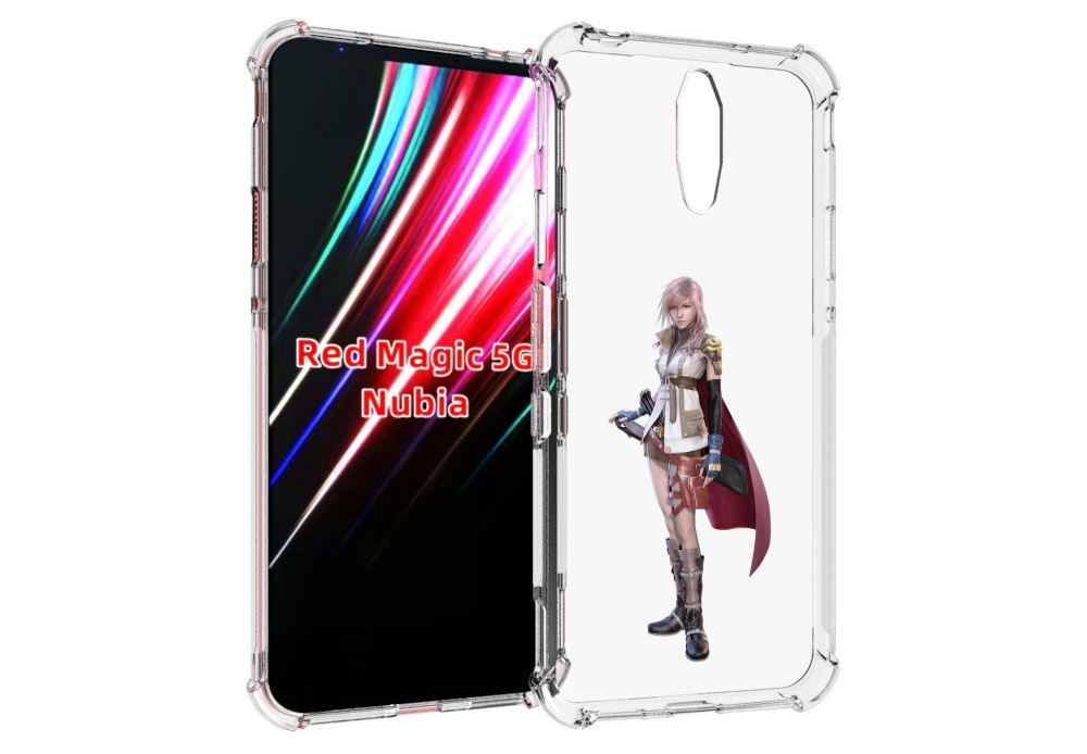 

Чехол MyPads Final-Fantasy для ZTE Nubia Red Magic 1 5G, Прозрачный, Tocco