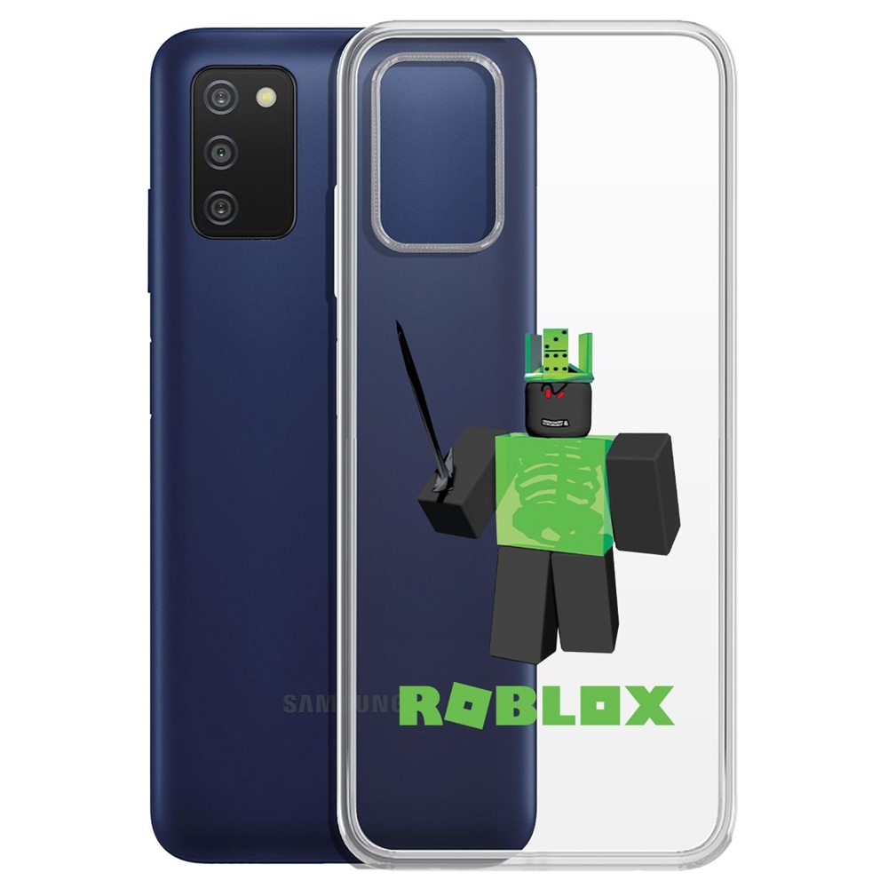 

Чехол-накладка Roblox-1x1x1x1x1 для Samsung Galaxy A03s (A037), Прозрачный