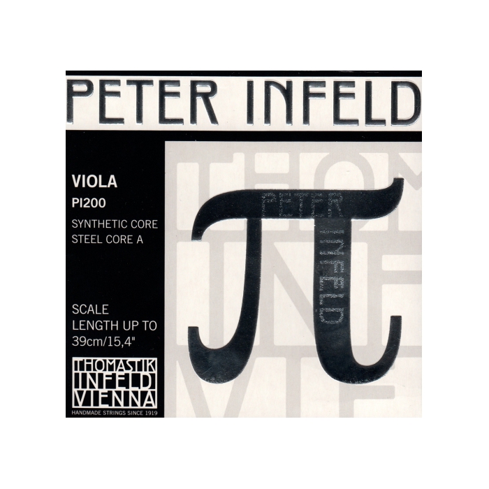 Комплект струн для альта размером 4/4, среднее натяжение, Thomastik Peter Infeld PI200