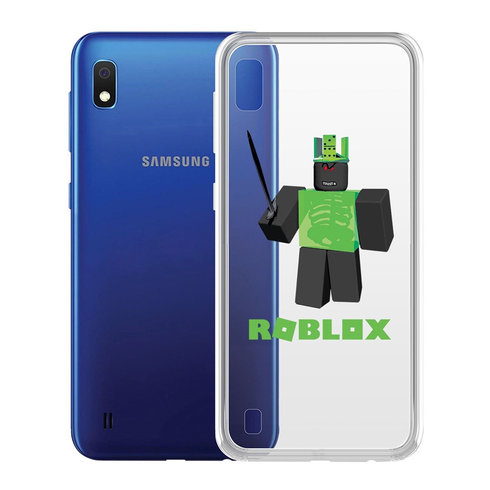 

Чехол-накладка Roblox-1x1x1x1x1 для Samsung Galaxy A10 (A105), Прозрачный