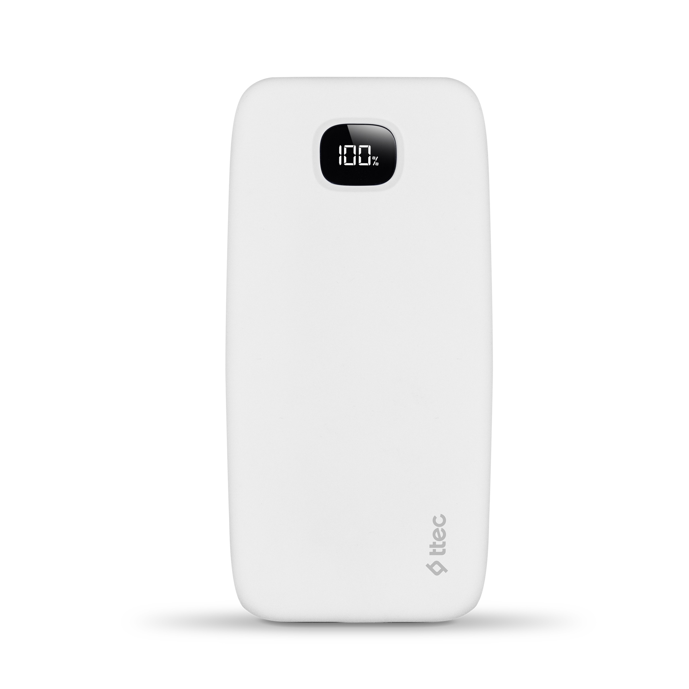 

Внешний аккумулятор TTEC ChargeUp Pro LCD 10.000 мА/ч, белый (2BB209B), ChargeUp Pro LCD