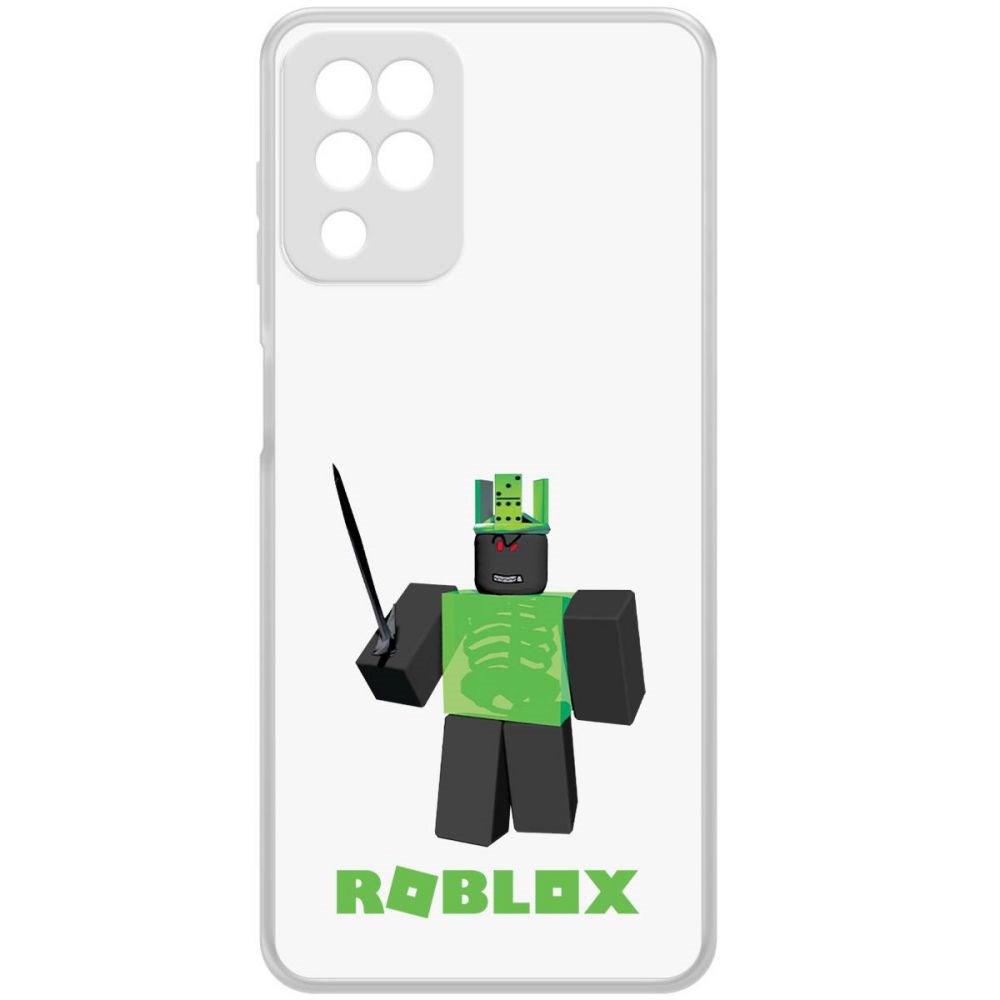 

Чехол-накладка Roblox-1x1x1x1x1 для Samsung Galaxy A12 (A125), Прозрачный