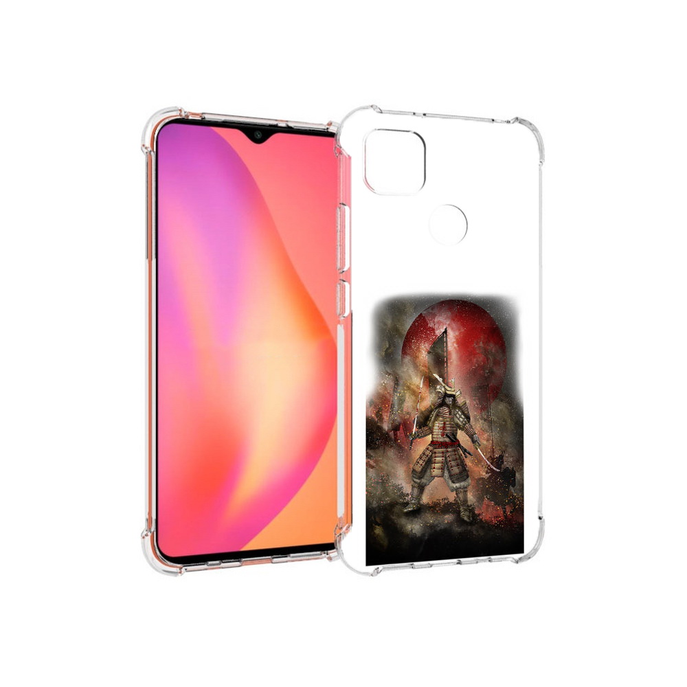 

Чехол MyPads Tocco для Xiaomi Redmi 9C китайскийвоин (PT152115.265.388), Прозрачный, Tocco