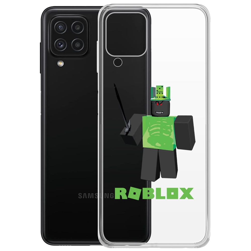 

Чехол-накладка Roblox-1x1x1x1x1 для Samsung Galaxy A22/M22 (A225/M225), Прозрачный