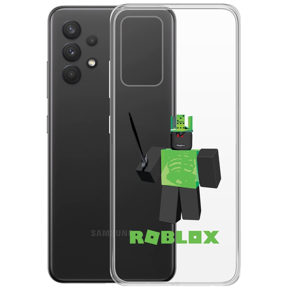 

Чехол-накладка Roblox-1x1x1x1x1 для Samsung Galaxy A32 (A325), Прозрачный