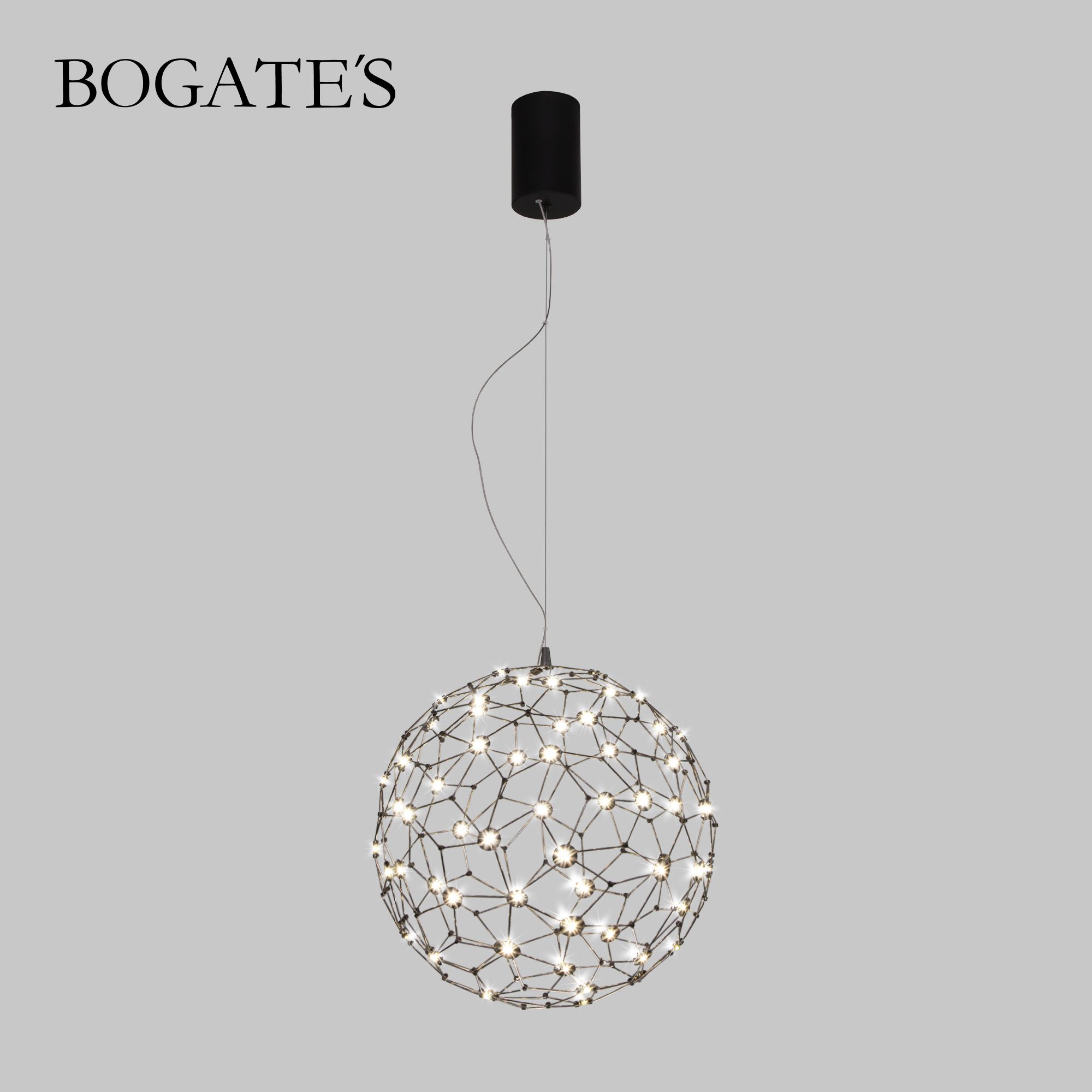 Подвесной светодиодный светильник Bogate's Alioth 451/1 чёрный жемчуг 30W 4000K