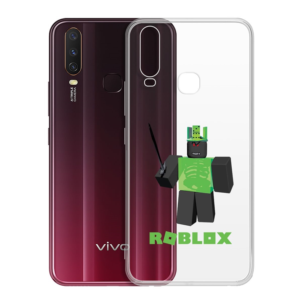 

Чехол-накладка Roblox-1x1x1x1x1 для Vivo Y11/Y12/Y17, Прозрачный