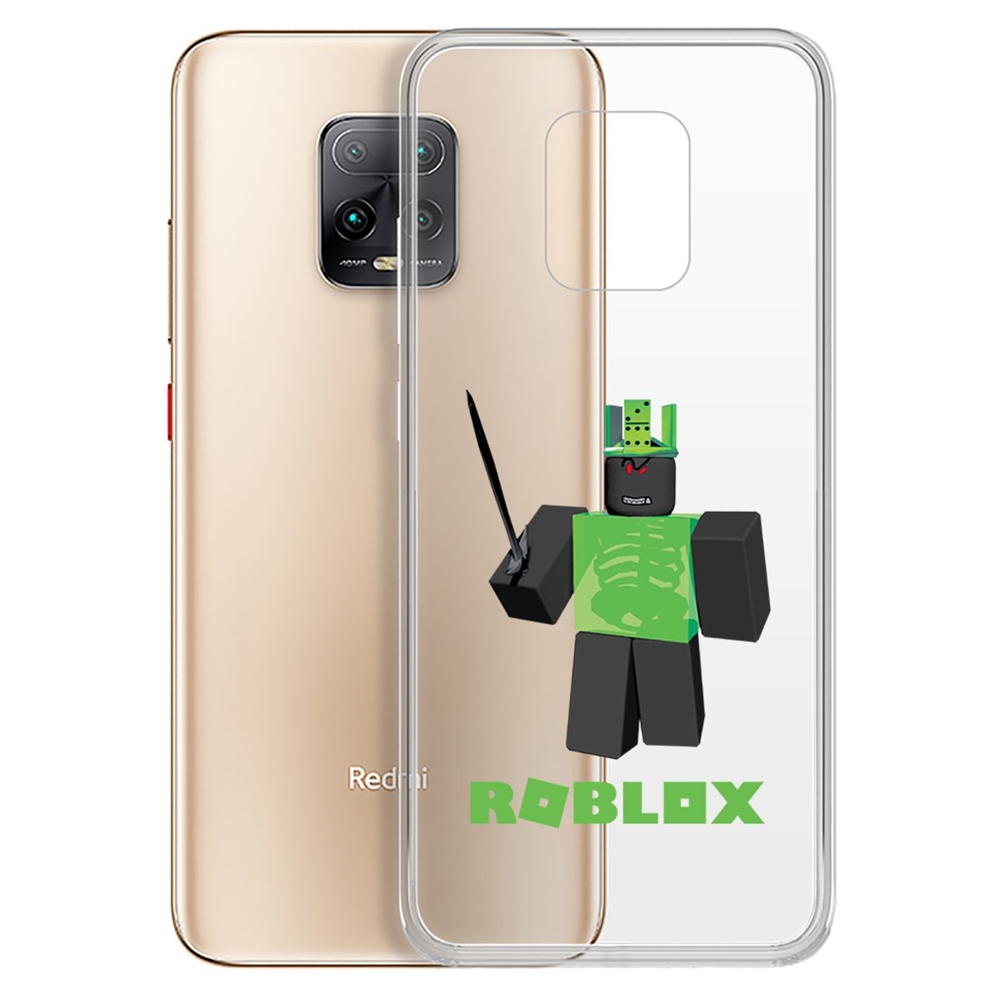 

Чехол-накладка Roblox-1x1x1x1x1 для Xiaomi Redmi 10X 5G/10X Pro 5G, Прозрачный