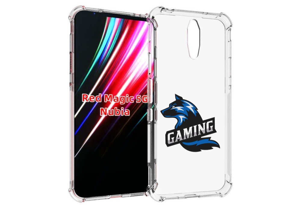 

Чехол MyPads Gaming мужской для ZTE Nubia Red Magic 1 5G, Прозрачный, Tocco